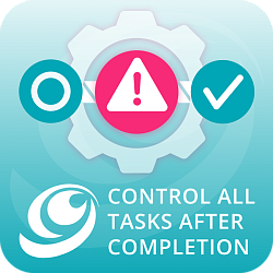 Постановка задач на контроль перед завершением